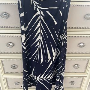 Maxi skirt Navy Blue White brand new